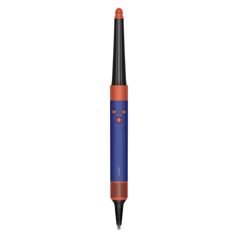 سشوار برسدار حالتدهنده 1300 وات دایسون مدل Airwrap id HS08، موتور AC، وزن 120 گرم، دارای سری دیسپانسر، متمرکزکننده باریک، متمرکزکننده پهن، سری شانهدار، سری برسدار گرد پهن با ویژگی صافکنندگی، فرکنندگی، حجمدهندگی، با قابلیت فناوری تولید یون