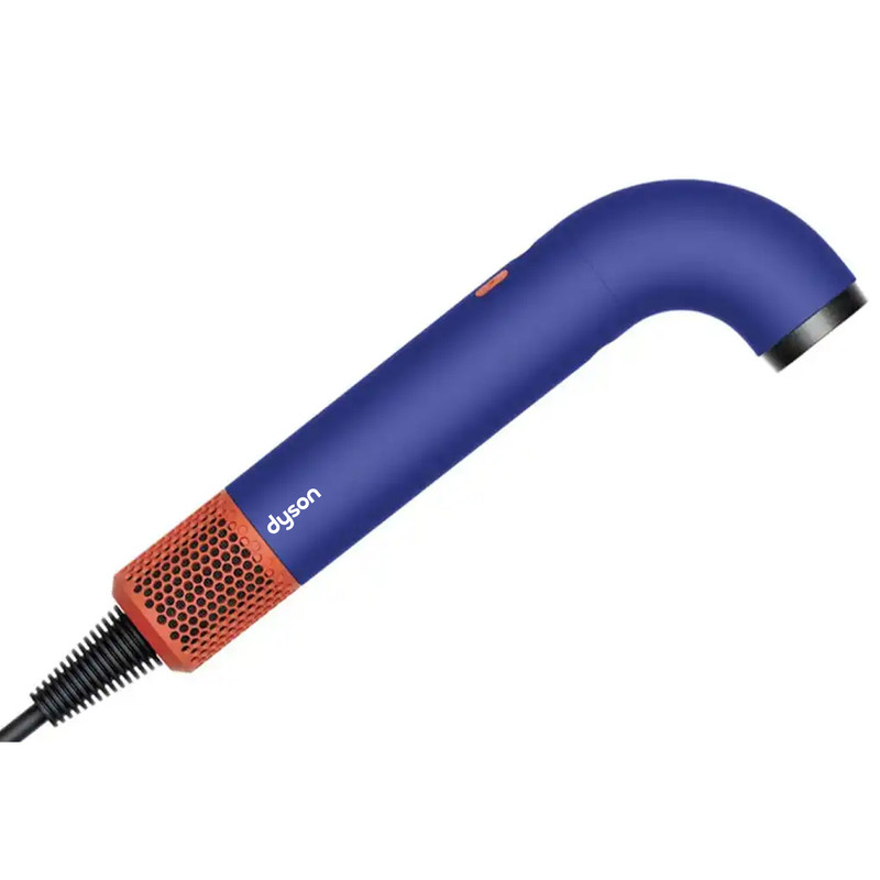 سشوار حرفهای 1700 وات دایسون مدل Supersonic r HD 18، موتور DC، وزن 680 گرم، دارای سری متمرکزکننده پهن، سری شانهدار، سری برسدار تخت، خشککن ملایم با ویژگی فرکنندگی، صافکنندگی، حجمدهندگی، با قابلیت باد سرد