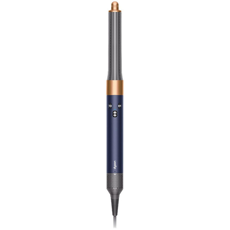 سشوار برس‌دار حالت‌دهنده 1300 وات دایسون مدل Airwrap Complete Long Volumise HS05، موتور AC، وزن 680 گرم، دارای سری شانه‌دار، سری برس‌دار گرد پهن، خشک‌کن ملایم، کیف نگه‌دارنده با ویژگی فرکنندگی، صاف‌کنندگی، حجم‌دهندگی، با قابلیت باد سرد