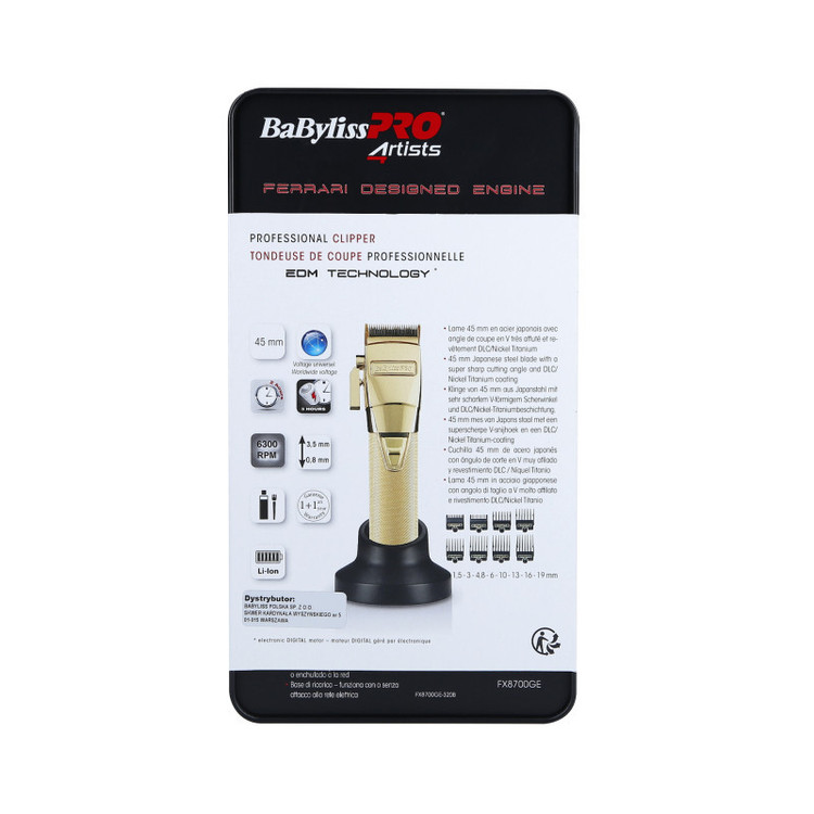 ماشین اصلاح موی سر و صورت شارژی بابیلیس پرو مدل FX8700GE