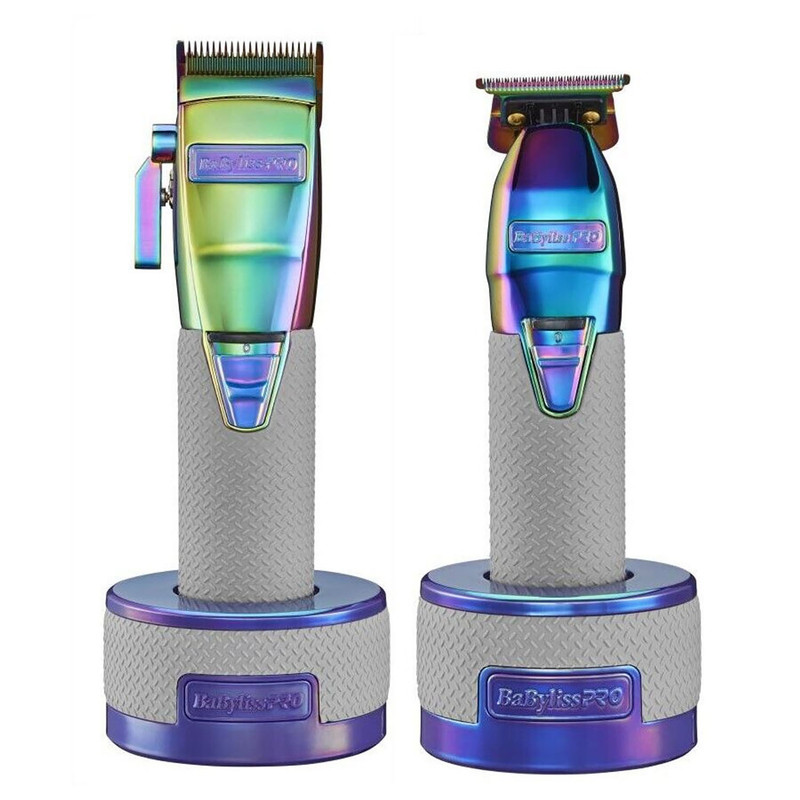 ست ماشین اصلاح سر و صورت بابیلیس پرو مدل FX Boost+ Collection IRIDESCENT بسته 2 عددی