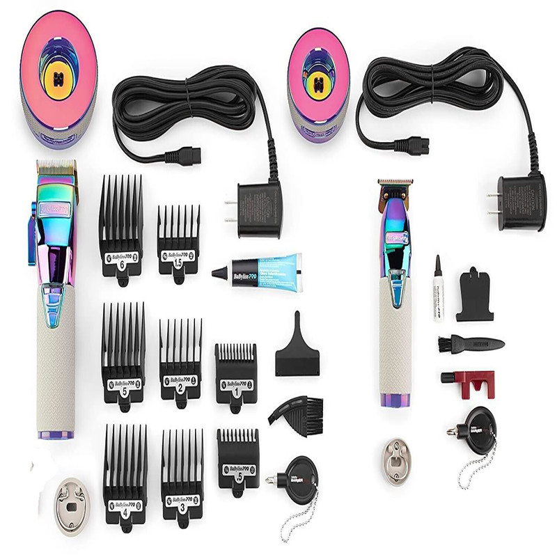 ست ماشین اصلاح سر و صورت بابیلیس پرو مدل FX Boost+ Collection IRIDESCENT بسته 2 عددی
