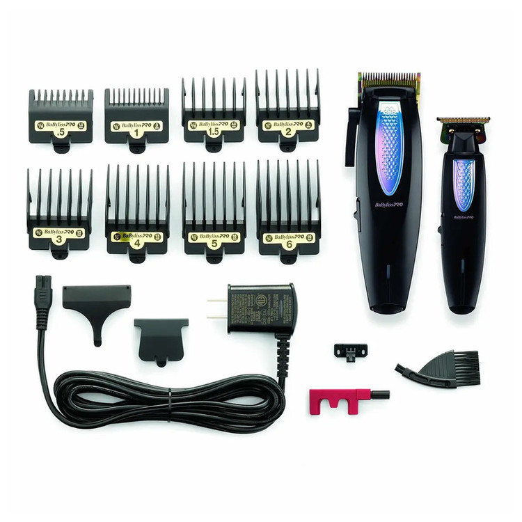 ماشین اصلاح موی سر و صورت شارژی بابیلیس پرو مدل FX73HOLPKRB مجموعه دو عددی