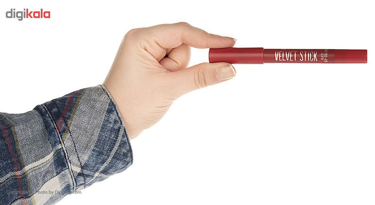 رژ لب مدادی اسنس سری Velvet Stick مدل Cherry Crash شماره 04