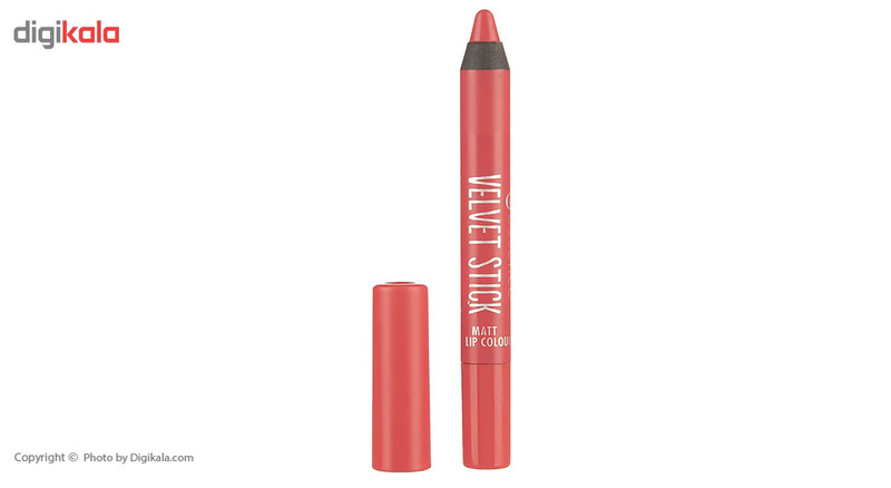رژ لب مدادی اسنس سری Velvet Stick مدل Mega Melon شماره 03