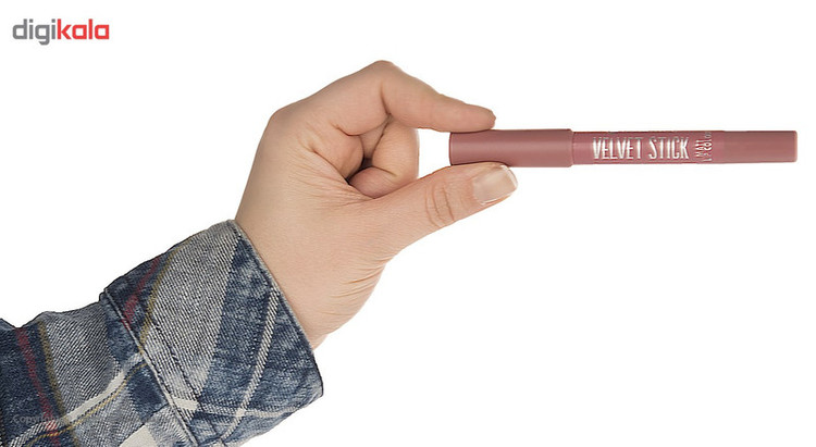 رژ لب مدادی اسنس سری Velvet Stick مدل Peoy Star شماره 02