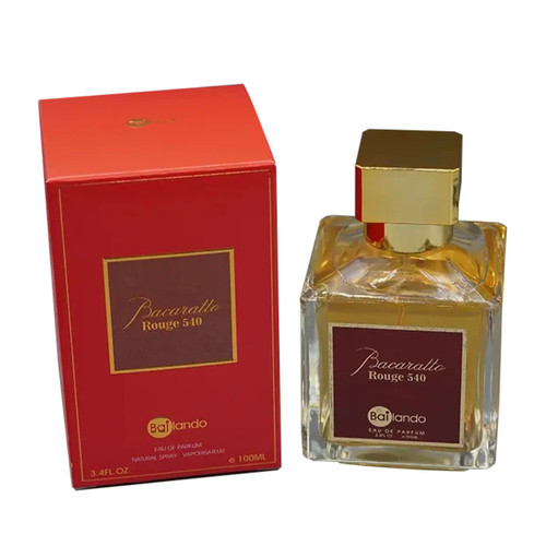 ادوپرفیوم بایلندو مدل Baccarat Rouge 540 با رایحه گرم، تند حجم ۱۰۰ میلی لیتر