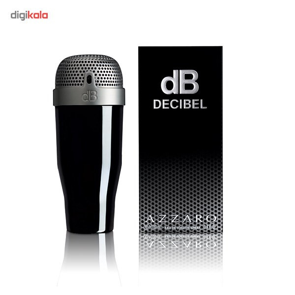 ادو تویلت مردانه آزارو مدل Decibel حجم 100 میلی لیتر
