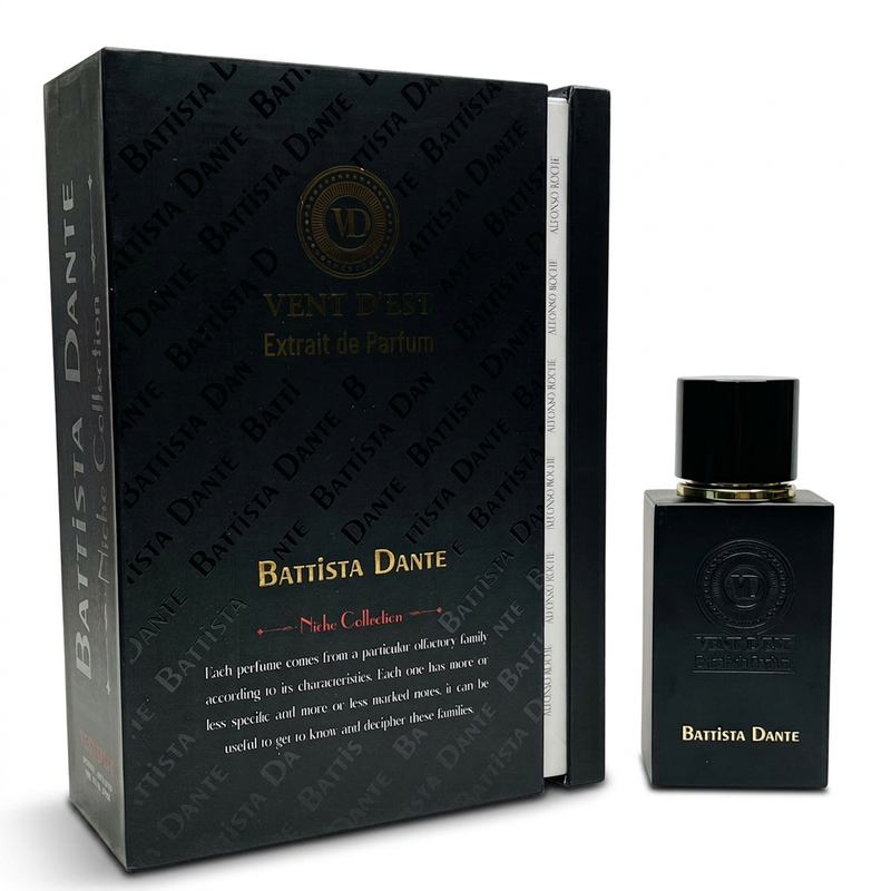 اکستریت دی پرفیوم مردانه ونت دست مدل BATTISTA DANTE با رایحه گرم و تلخ حجم 100 میلی لیتر