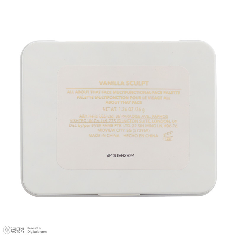 پالت کانسیلر شیگلم مدل Vanilla Sculpt شماره 01EH2824