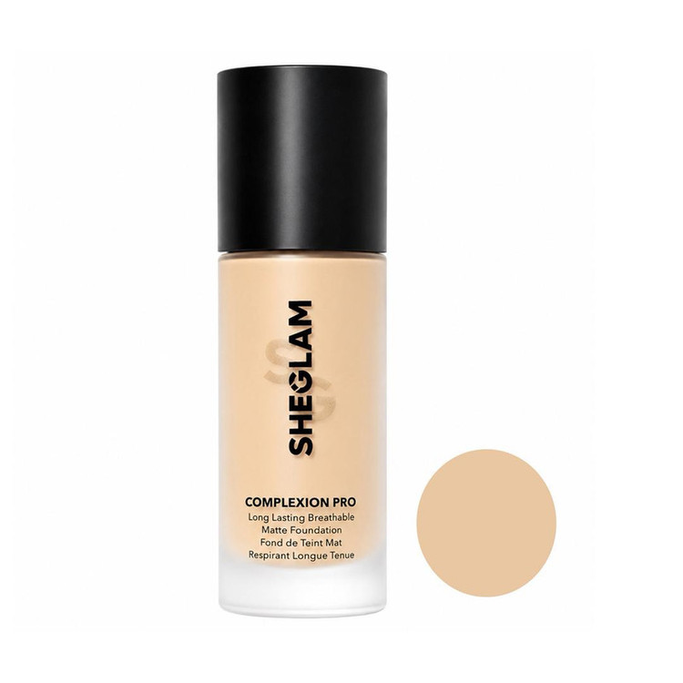کرم پودر مایع 15 Spf شیگلم مدل Complexion Pro Buttercream شماره 00 مناسب برای انواع پوست حجم 30 میلیلیتر