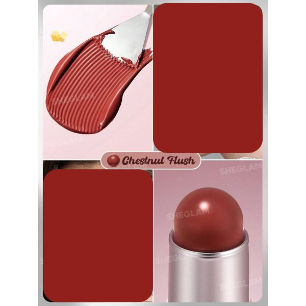 رژگونه استیکی ترکیبی شیگلم مدل Chestnut Flush شماره 45