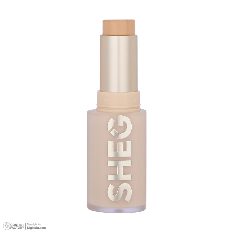 کرم پودر استیکی شیگلم مدل skinmagnet high coverage peach وزن 10 گرم