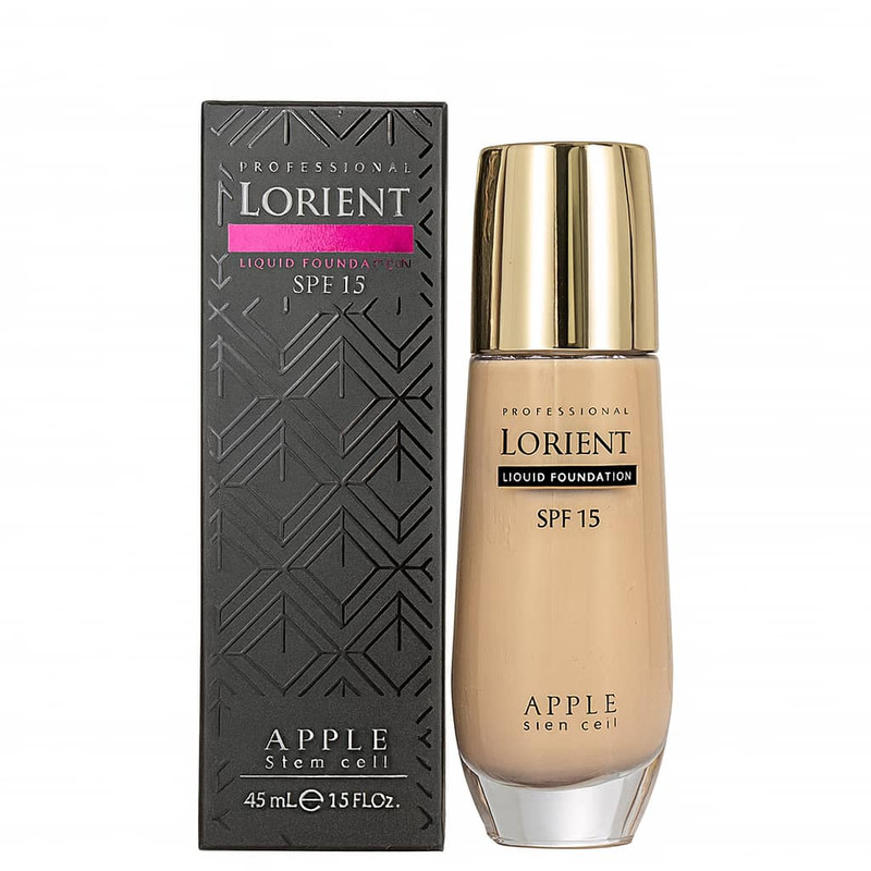 کرم پودر مایع spf 15 لورینت مدل Professional شماره F2 مناسب انواع پوست حجم 45 میلی لیتر