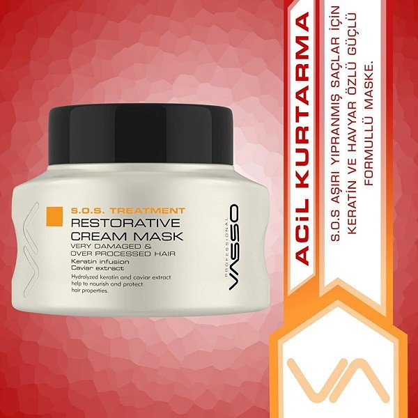 ماسک مو زنانه واسو مدل Restorative حجم 150 میلی لیتر