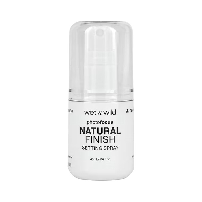 اسپری تثبیت کننده آرایش وت اند وایلد مدل Natural Finish حجم 45 میلی لیتر