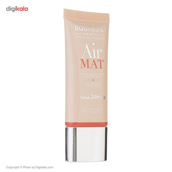 کرم پودر بورژوآ سری Air Mat مدل Rose Ivory 01 حجم 30 میلی لیتر