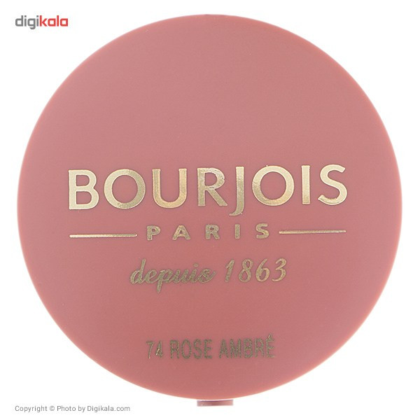 رژ گونه بورژوا مدل Rose Amber 74