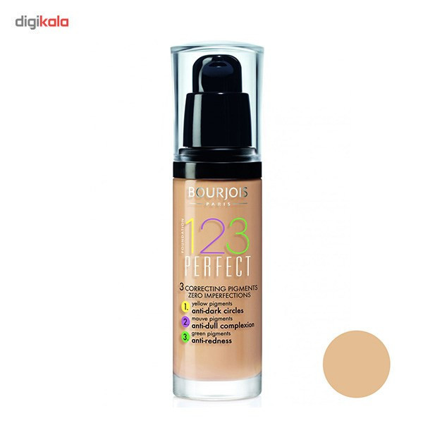 کرم پودر بورژوآ سری 123 Perfect مدل Beige 54 حجم 30 میلی لیتر