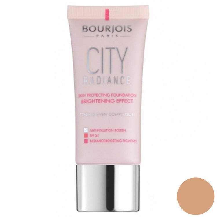 کرم پودر بورژوآ مدل City Radiance شماره 04 حجم 30 میلی لیتر