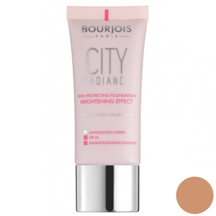 کرم پودر بورژوآ مدل City Radiance شماره 06 حجم 30 میلی لیتر