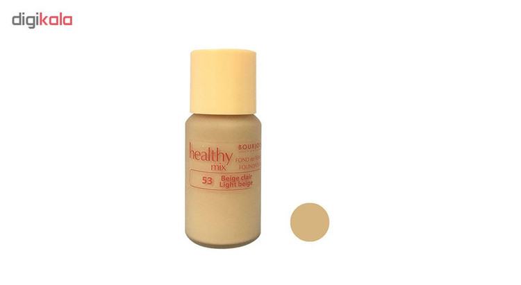 کرم پودر بورژوآ مدل Healthy mix شماره 53 حجم 12 میلی لیتر
