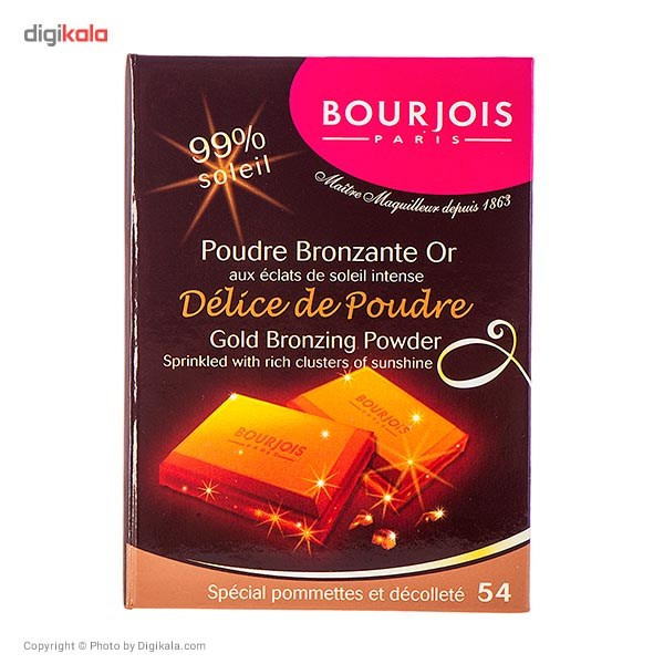 پودر برنزه بورژوآ مدل Delice De Poudre شماره 54