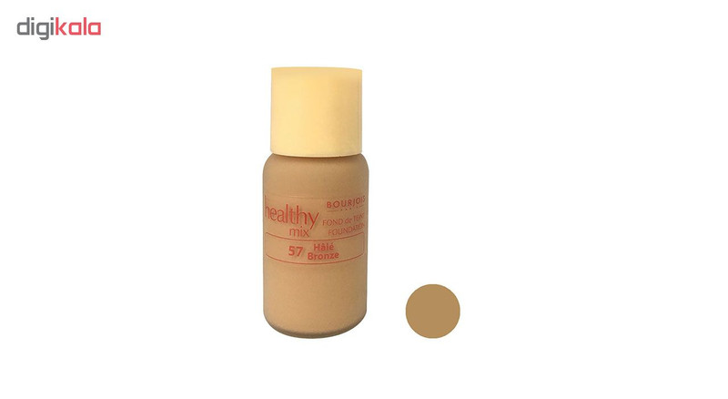 کرم پودر بورژوآ مدل Healthy mix شماره 57 حجم 12 میلی لیتر