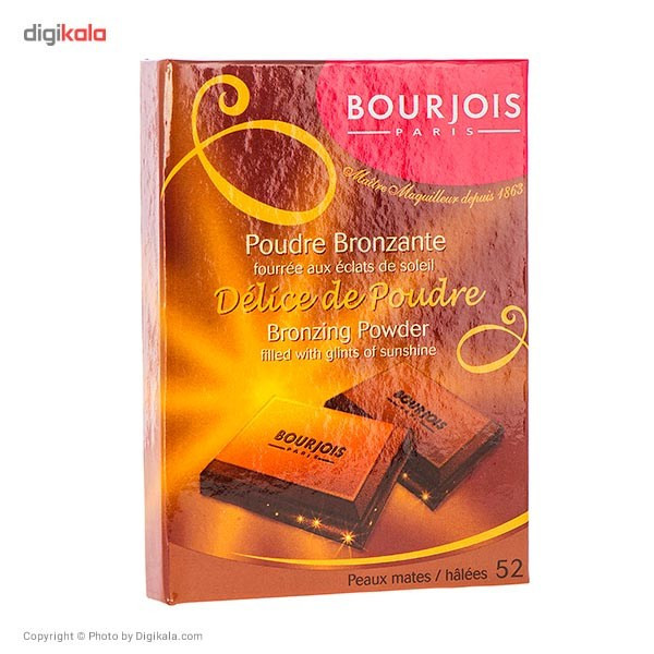 پودر برنزه بورژوآ مدل Delice De Poudre شماره 52
