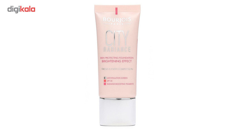 کرم پودر بورژوآ مدل City Radiance شماره 02 حجم 30 میلی لیتر