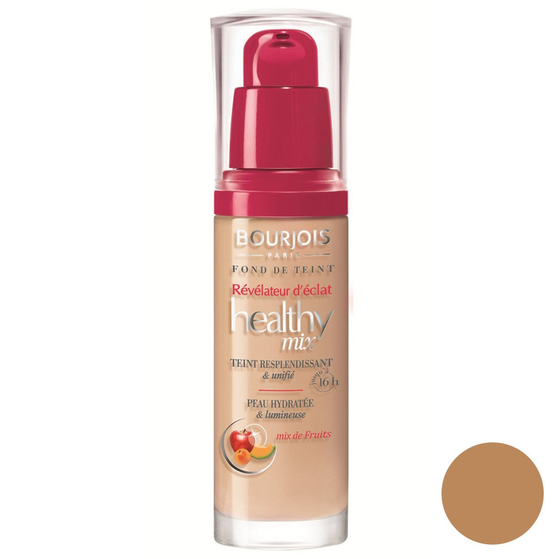 کرم پودر بورژوآ سری Healthy Mix مدل Dark Bronze 58 حجم 30 میلی لیتر