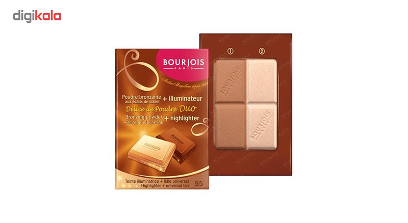 پودر برنزه بورژوآ مدل Delice De Poudre شماره 55
