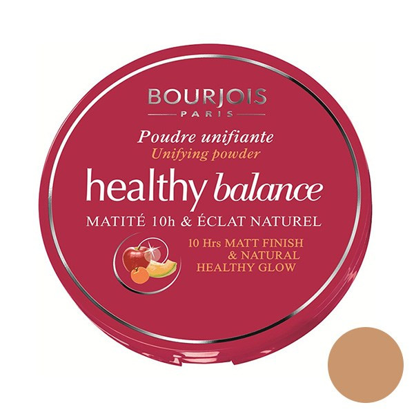 پنکیک برنزه تیره بورژوآ مدل Healthy Balance Powder 56
