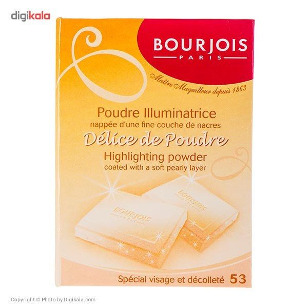پودر برنزه بورژوآ مدل Delice De Poudre شماره 53