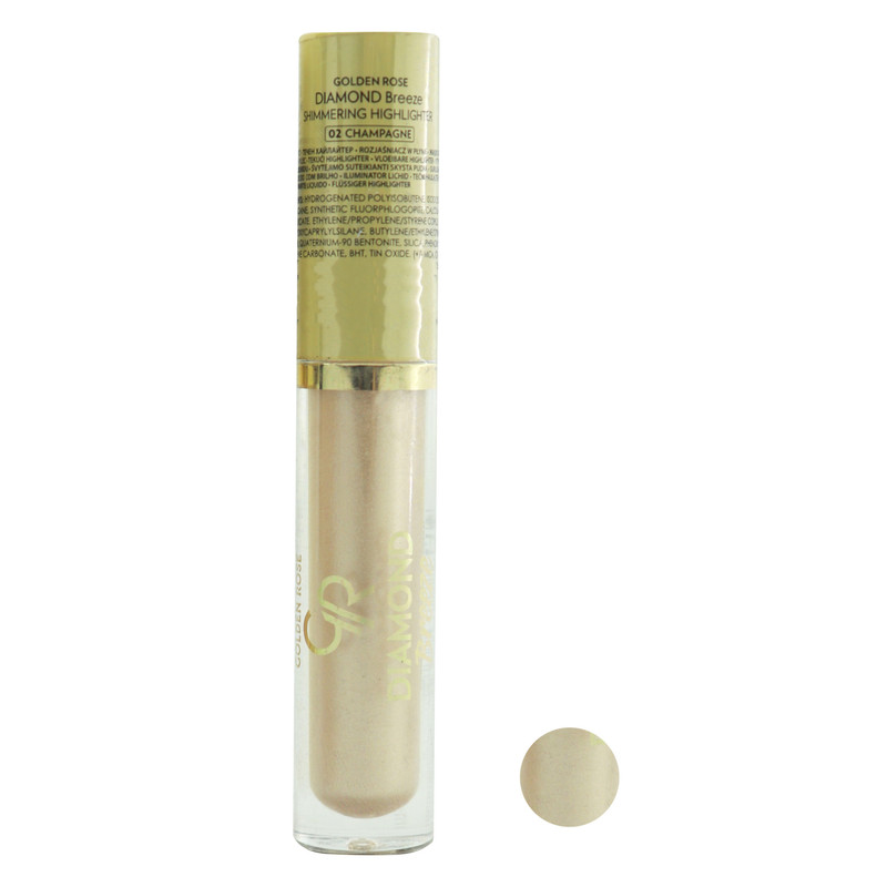 هایلایتر گلدن رز مدل DIAMOND Breeze شماره 02