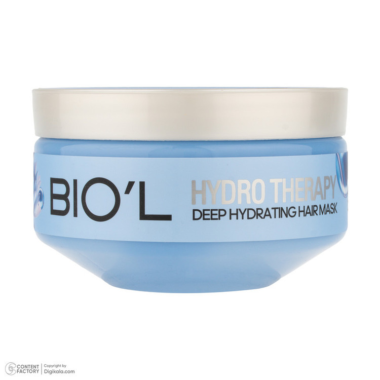 ماسک مو نرم کننده بیول مدل HYDRO THERAPY مناسب برای انواع مو حجم 220 میلی لیتر