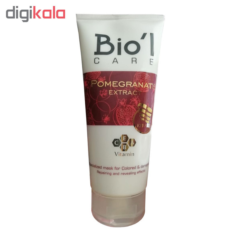 ماسک مو بیول مدل Pomegranate Extract حجم 200 میلی لیتر