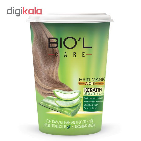 ماسک مو بیول سری Vitality مدل Aloevera حجم 500 میلی لیتر
