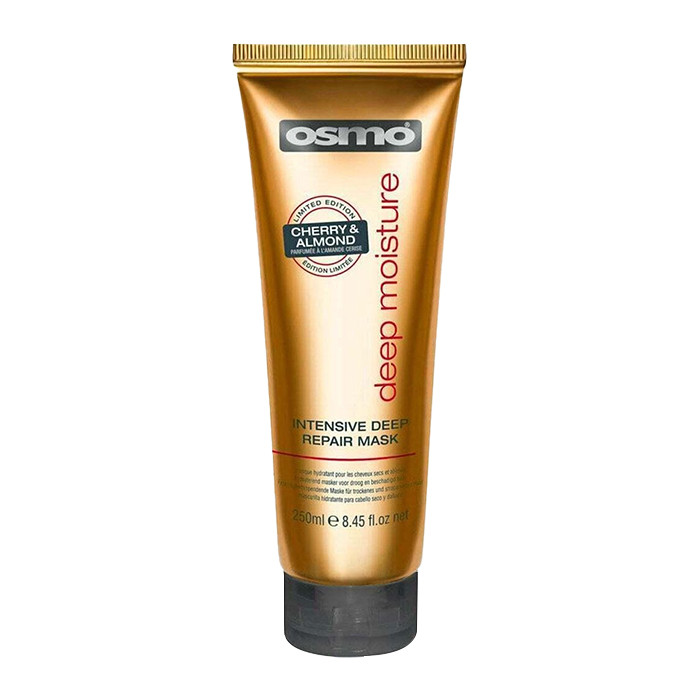 ماسک مو تقویت کننده اوسمو مدل INTENSIVE مناسب برای موی آسیب دیده، شکننده، خشک، کمحجم و نازک حجم 250 میلی لیتر