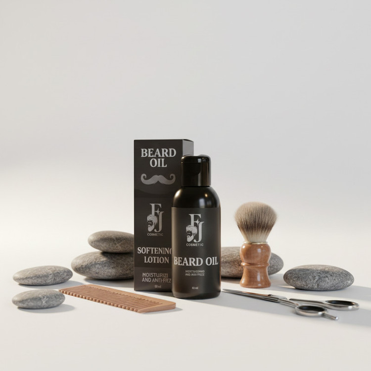 روغن مو افجه مدل SL-BEARD06 مناسب موهای حجم 60 میلیلیتر مجموعه 6 عددی