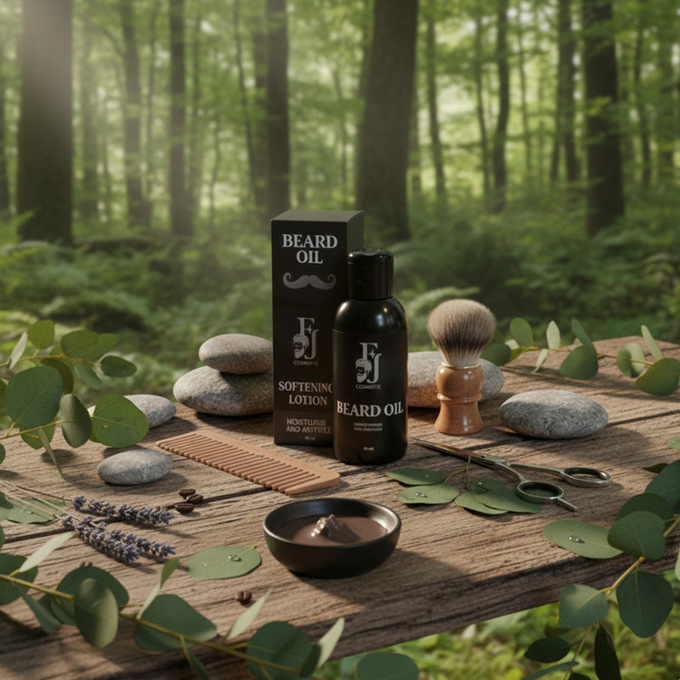 روغن مو افجه مدل SL-BEARD06 مناسب موهای حجم 60 میلیلیتر مجموعه 6 عددی