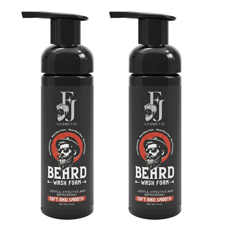 شامپو تقویت کننده ریش و سبیل افجه مدل BEARD-WA مناسب برای انواع مو حجم 150 میلی لیتر مجموعه 2 عددی