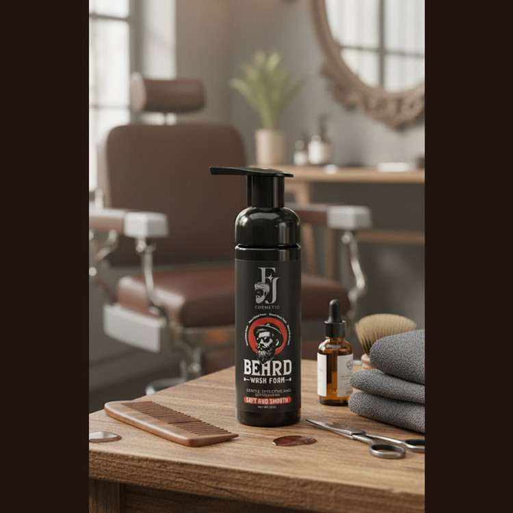 شامپو تقویت کننده ریش و سبیل افجه مدل BEARD-WA مناسب برای انواع مو حجم 150 میلی لیتر مجموعه 3 عددی