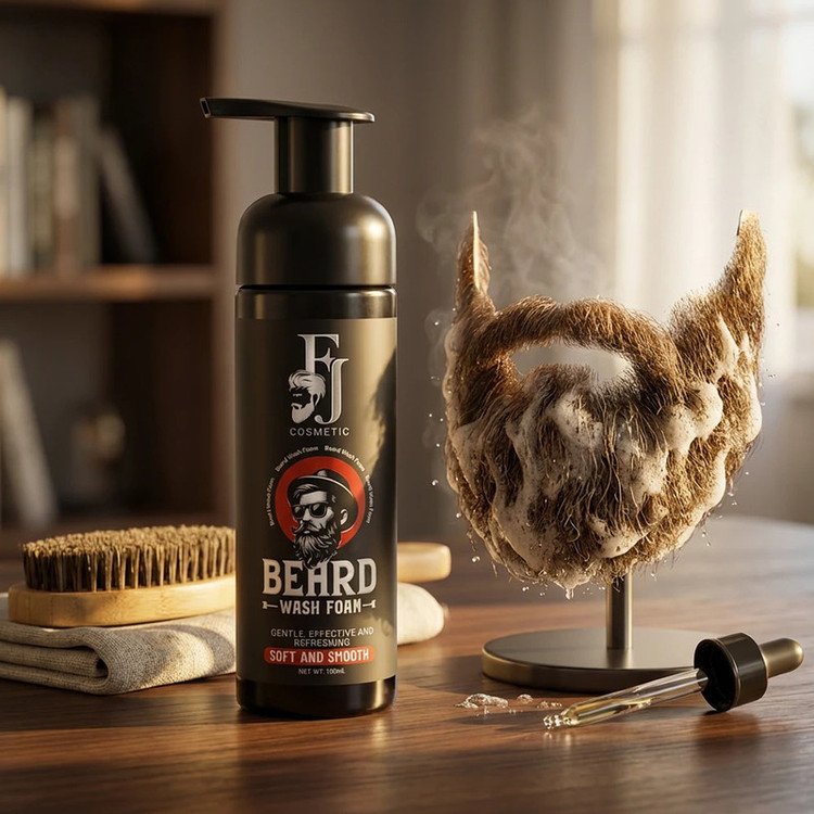 شامپو تقویت کننده ریش و سبیل افجه مدل BEARD-WA مناسب برای انواع مو حجم 150 میلی لیتر مجموعه 4 عددی