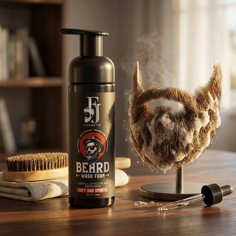 شامپو شست و شوی ریش و سبیل افجه مدل BEARD-WA با حجم 150 میلی لیتر مجموعه 12 عددی