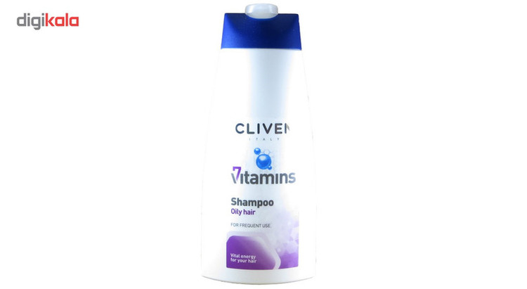 شامپو کلیون مناسب موهای چرب مدل 7 Vitamine حجم 500 میلی لیتر
