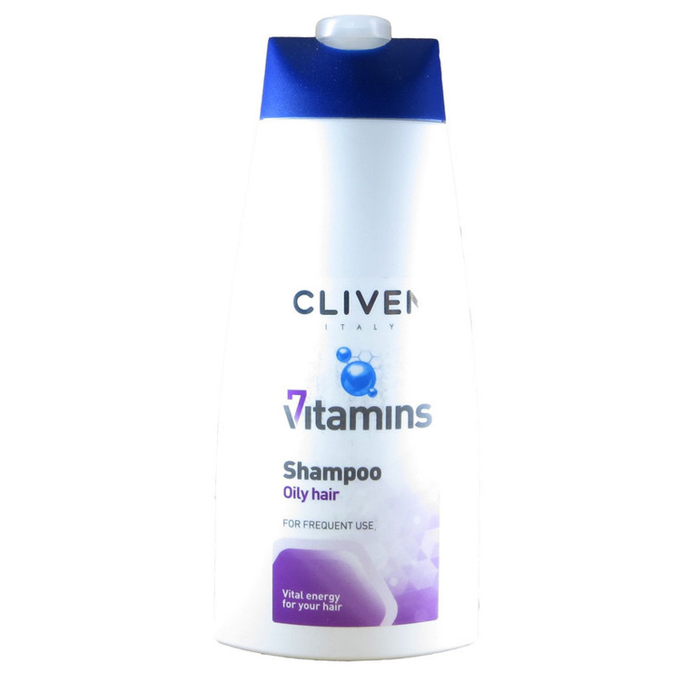 شامپو کلیون مناسب موهای چرب مدل 7 Vitamine حجم 500 میلی لیتر