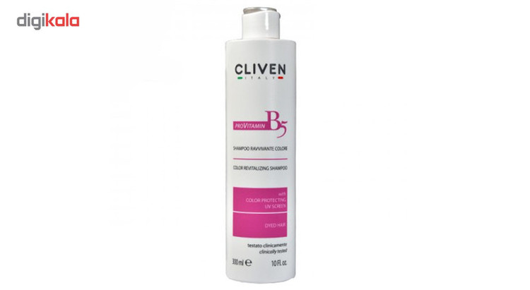 شامپو موهای رنگ شده و آسیب دیده کلیون مدل Color Revitalizing Shampoo حجم 300 میلی لیتر