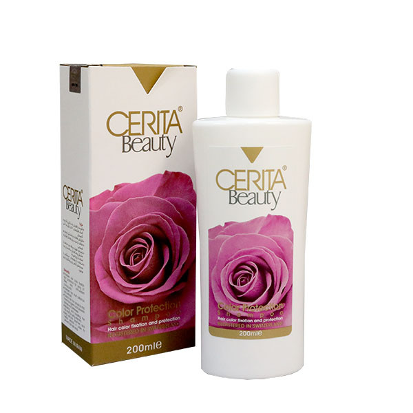 شامپو تثبیت کننده رنگ مو سریتا مدل beauty حجم 200 میلی لیتر