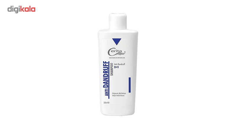 شامپو ضد شوره 2 در 1 سریتا مدل Anti Dandruff 2in1 حجم 200 میلی لیتر